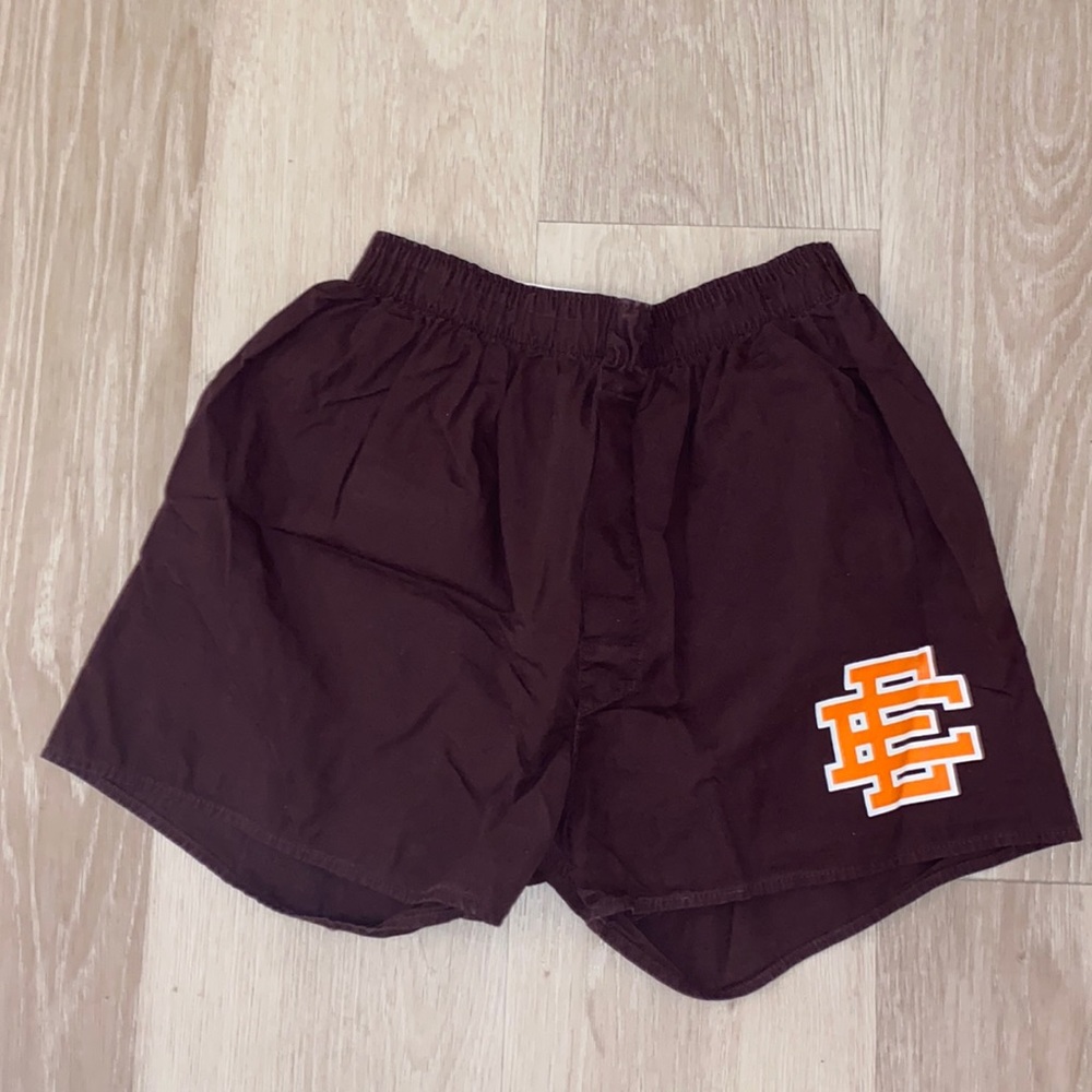 Eric Emanuel Brown/Orange House Shorts